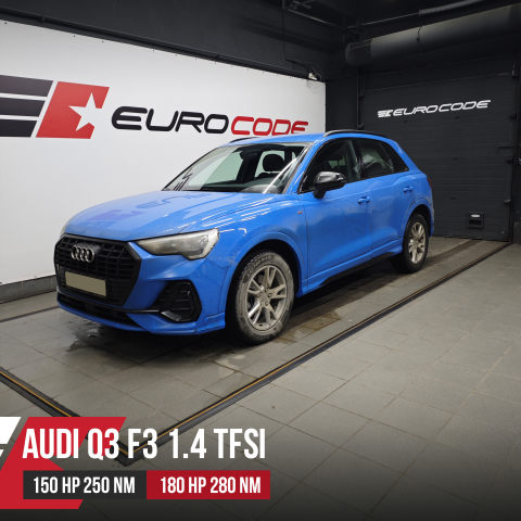 Чип тюнинг Audi Q3 F3 35TFSI 150hp CZDA